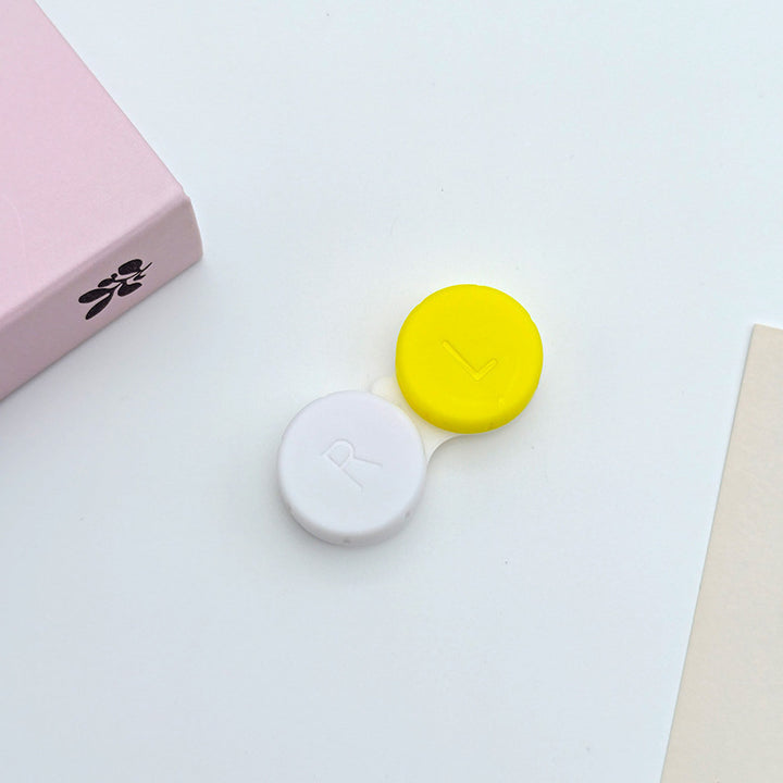 Dual-Compartment Contact Lens Storage Case Kalsten