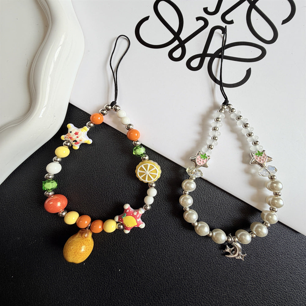 Playful Pearl and Charm Exaggerated Necklace Kalsten