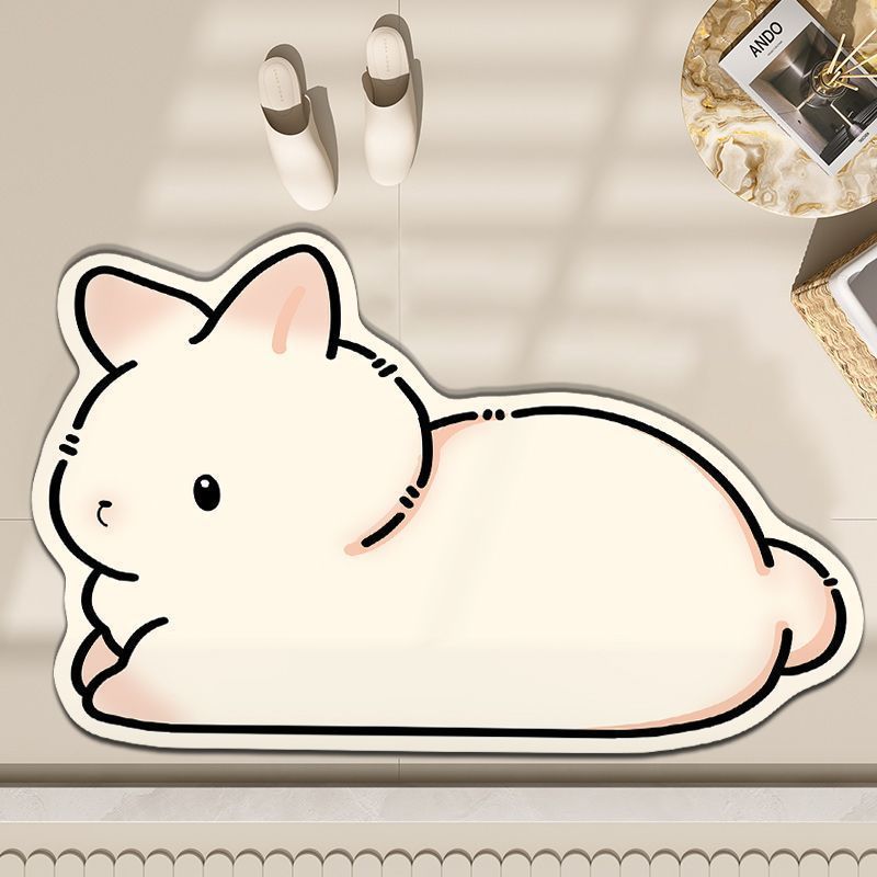 Fun Cat-Themed Decorative Floor Mat Kalsten