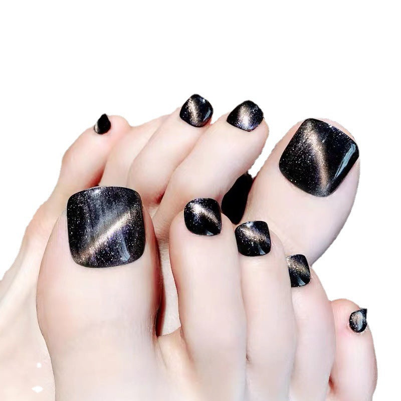 Premium Press-On Toenail Art Set