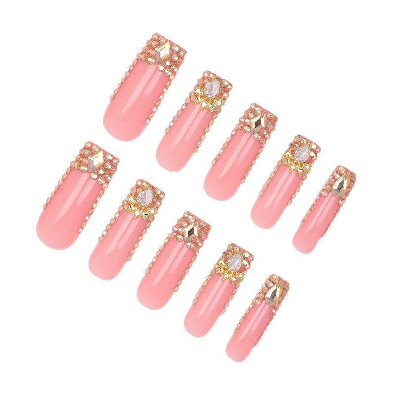 Nail art set with glamorous rhinestone accents Kalsten
