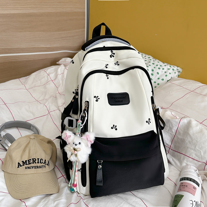 Stylish Emblazoned Multi-Compartment Backpack Kalsten