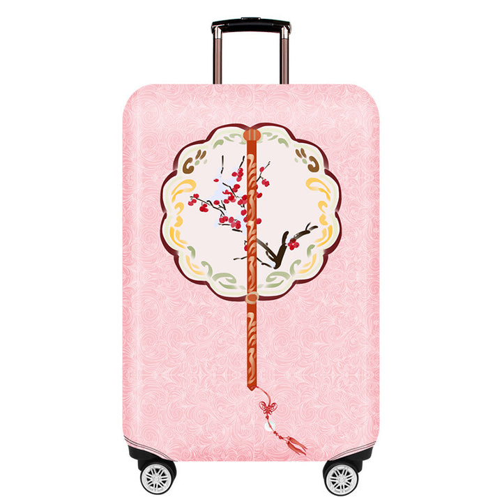 Women's hardshell travel suitcase with floral design Kalsten