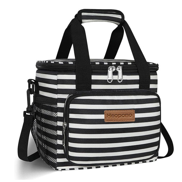 Insulated Leopard Print Lunch Cooler