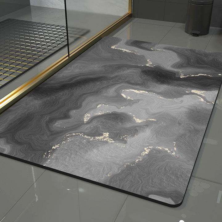 Abstract Wave Pattern Area Mat Kalsten