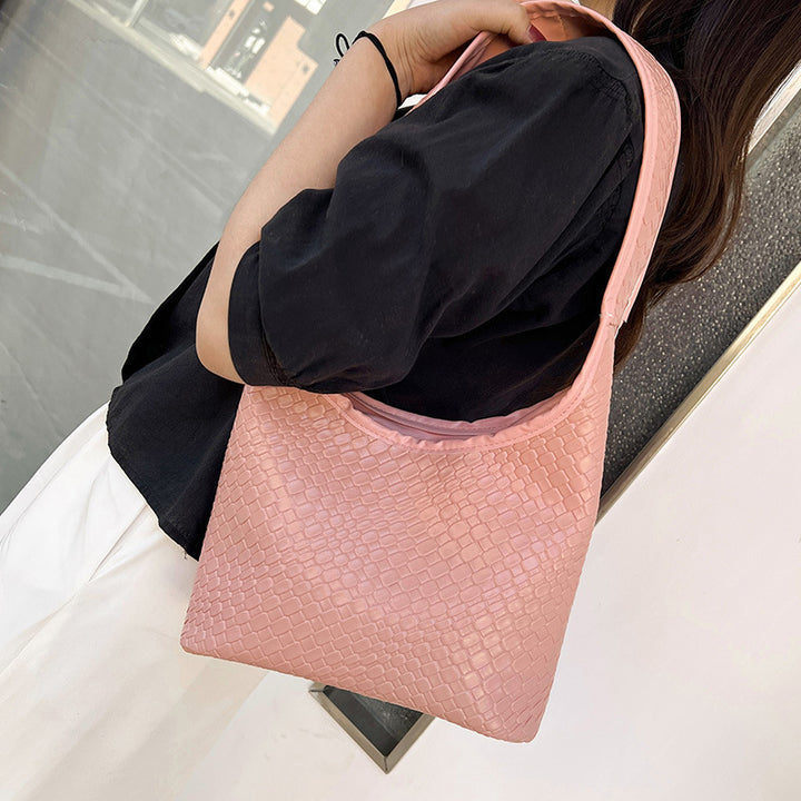 Textured Woven Hobo Bag Kalsten