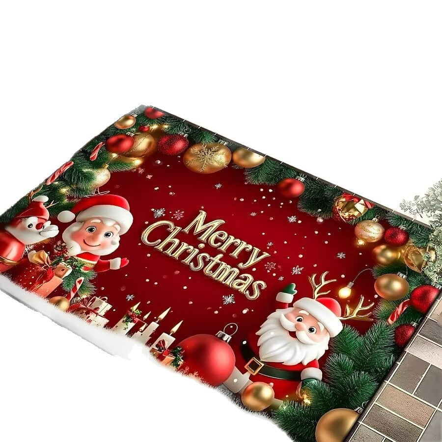 Festive Christmas Welcome Mat Kalsten