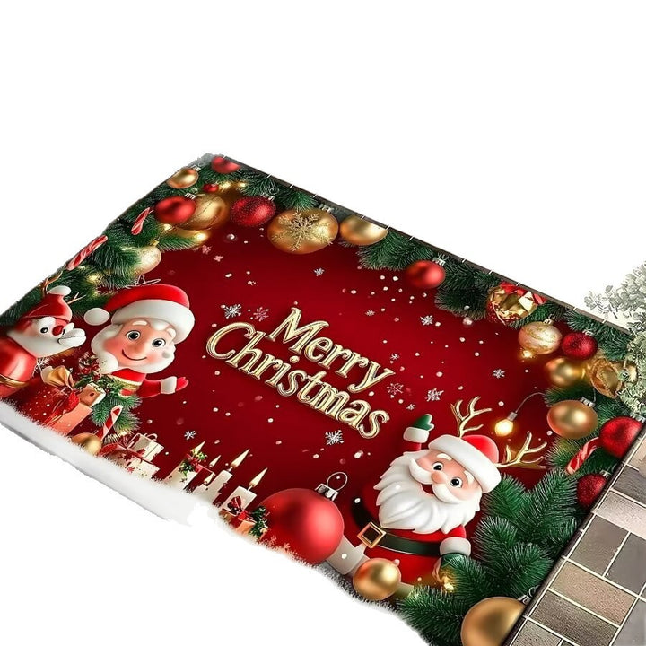 Festive Christmas Welcome Mat Kalsten