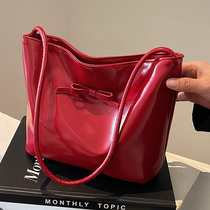 Elegant Faux Leather Handbag