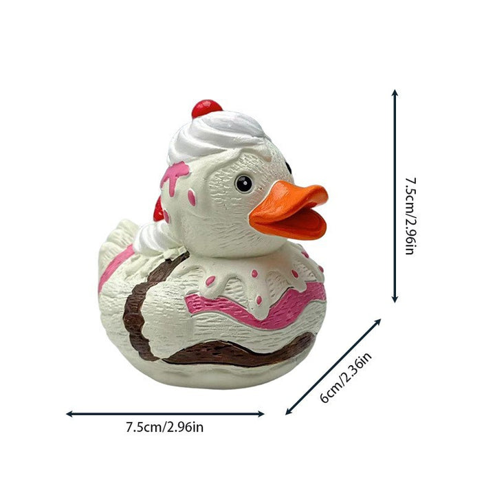 Funny Decor Rubber Duck with Sprinkles Kalsten