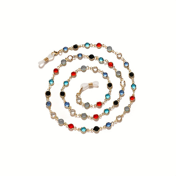 Elegant Beaded Eyewear Chain Kalsten