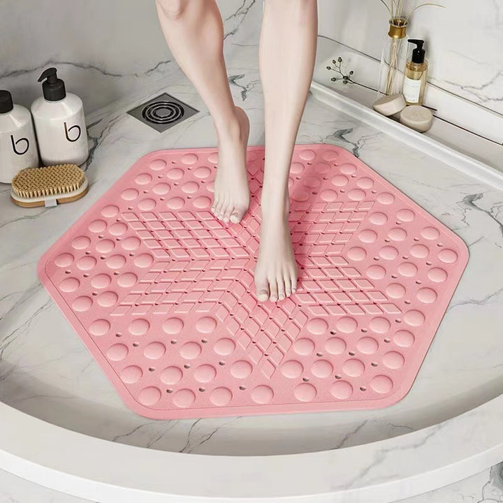 Hexagonal Anti-Slip Shower Mat Kalsten