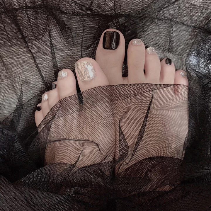 Artistic Press-On Toenails Set