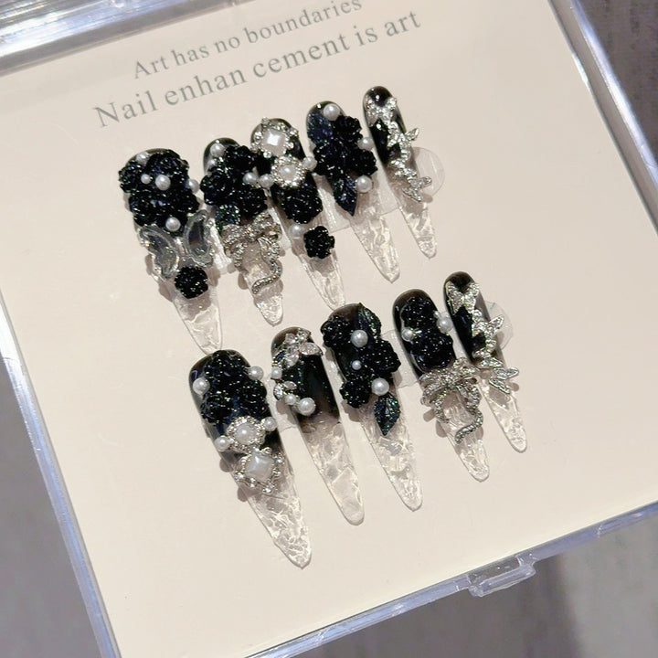 Decorative Acrylic Nail Set