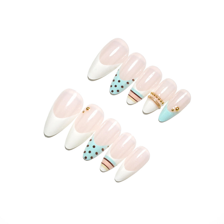 Premium Decorative Press-On Nail Set