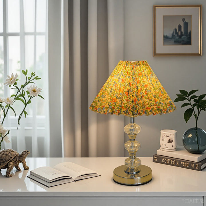 Elegant Crystal Table Lamp