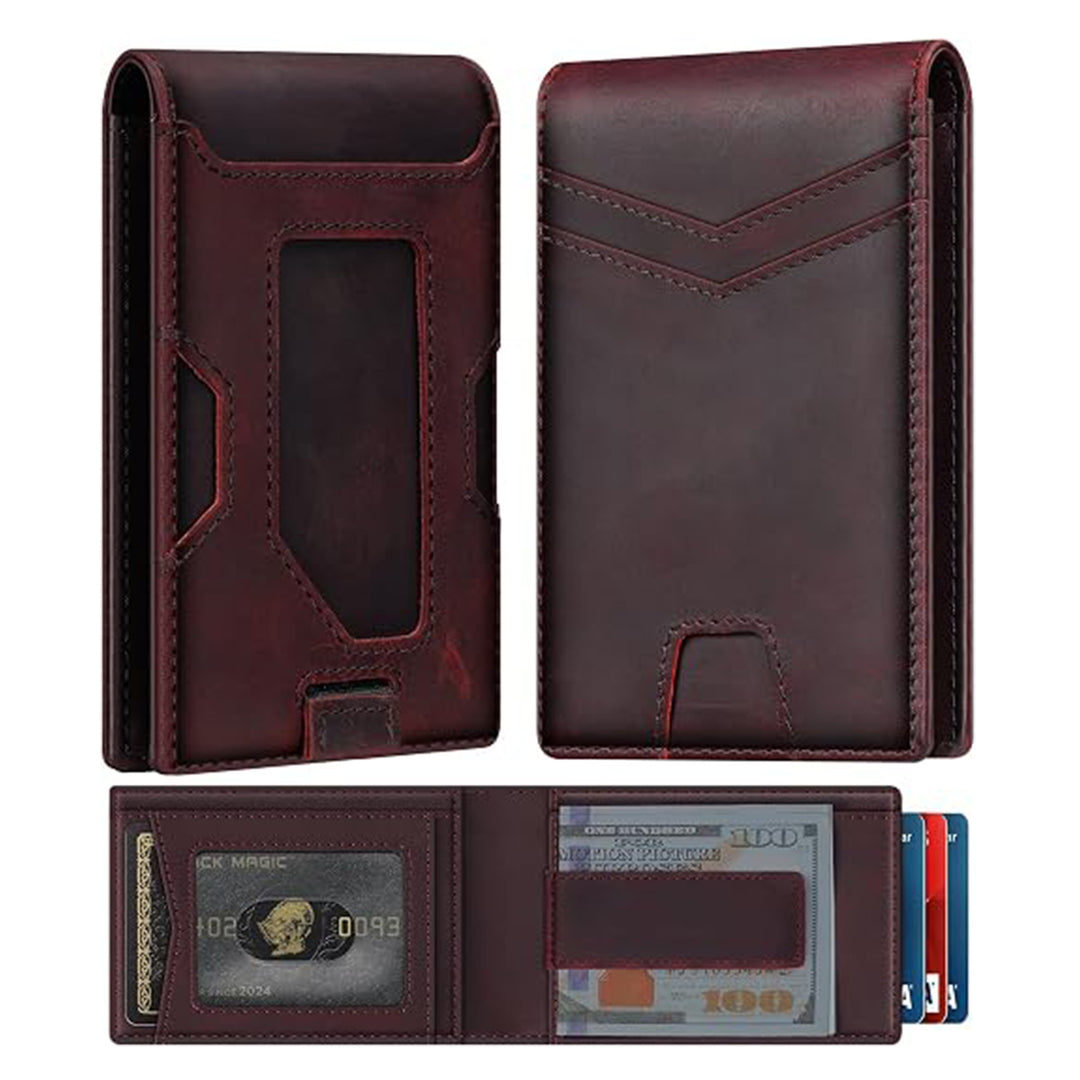 Premium RFID-Blocking Leather Cardholder Kalsten