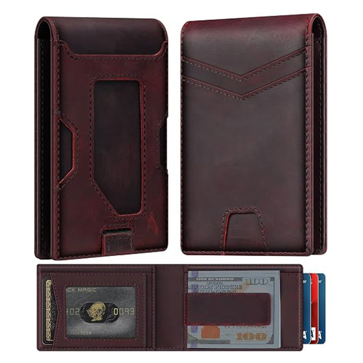 Premium RFID-Blocking Leather Cardholder Kalsten