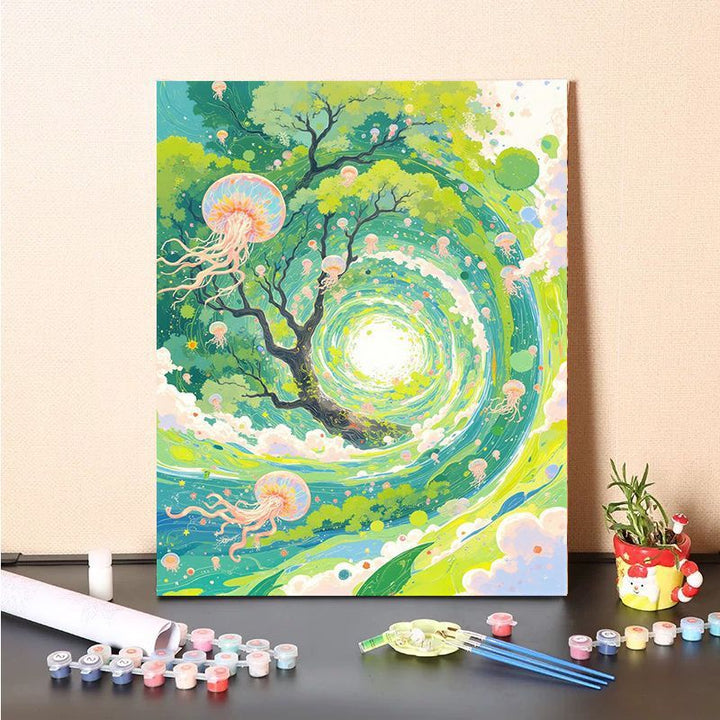 Creative Paint-by-Numbers Art Kit Kalsten