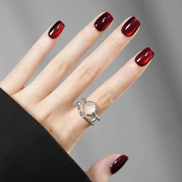 Ombre Press-On Nails with Glossy Finish Kalsten