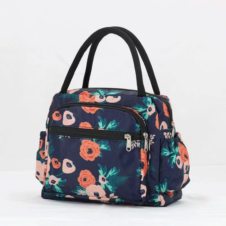 Cat Pattern Insulated Lunch Tote Kalsten