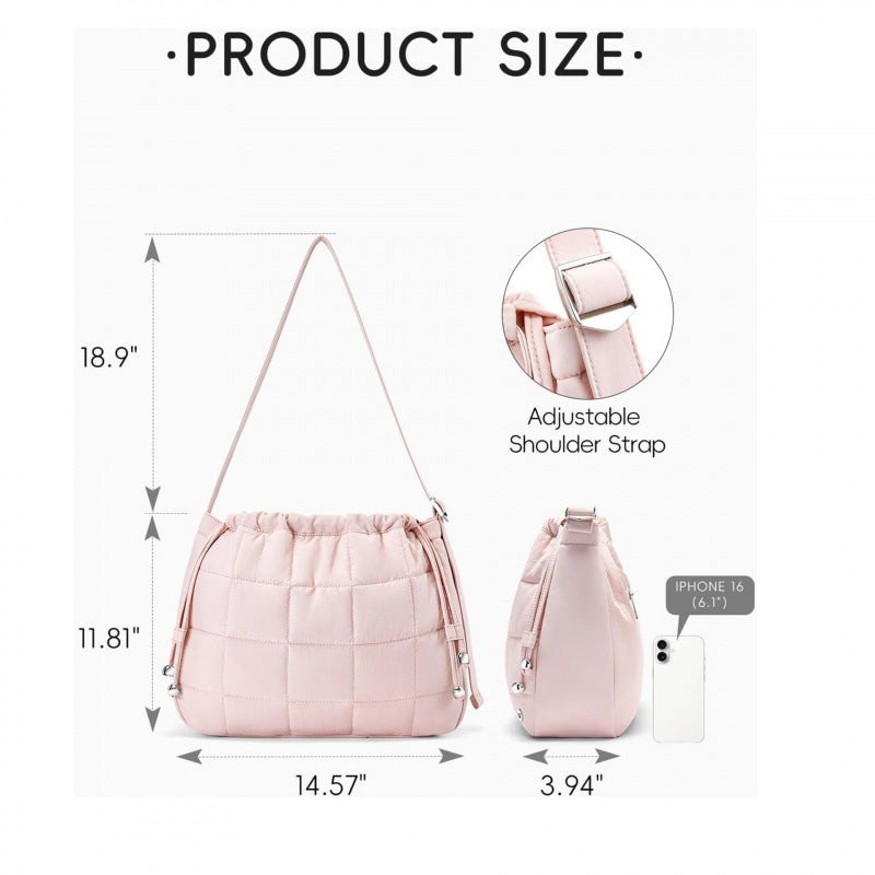 Fashionable Quilted Shoulder Bag Kalsten