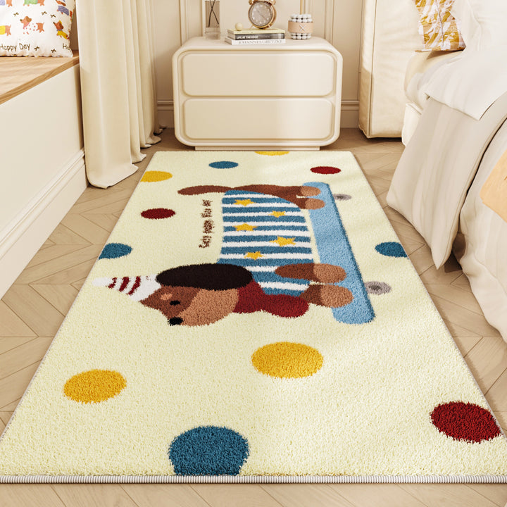 Cute Dog-Themed Area Rug