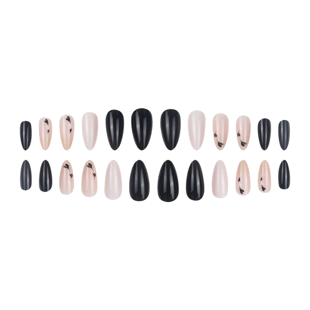 Artistic Pointed Gel Nail Extensions Kalsten
