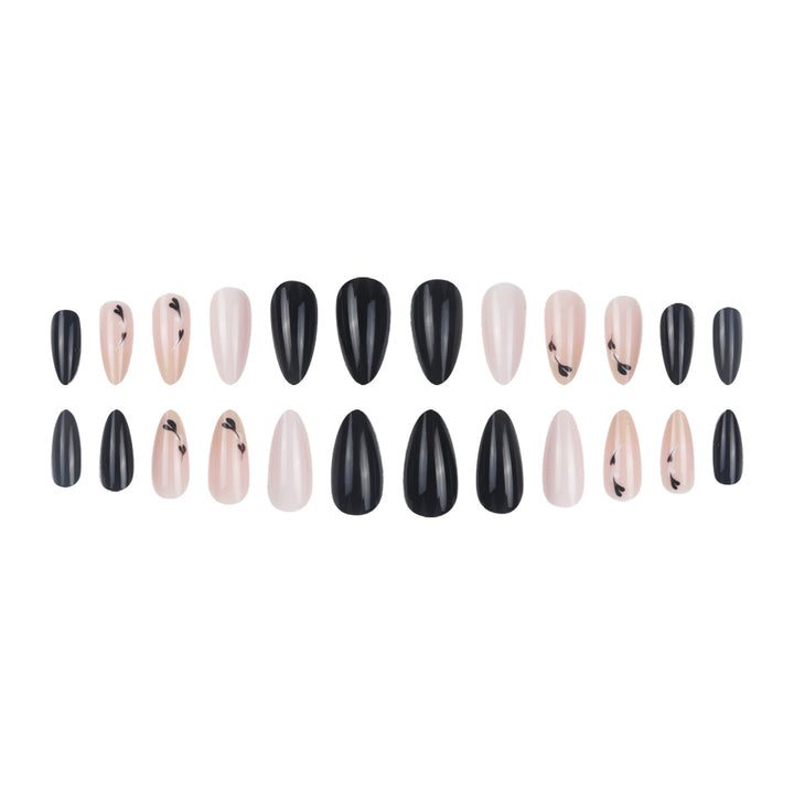 Artistic Pointed Gel Nail Extensions Kalsten