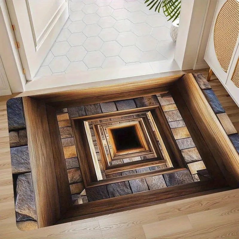 Artistic 3D Optical Illusion Floor Mat Kalsten