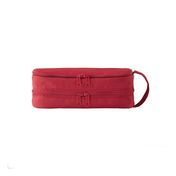 Multi-Compartment Zippered Pencil Case
