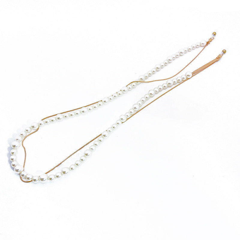 Elegant pearl glasses holder chain Kalsten