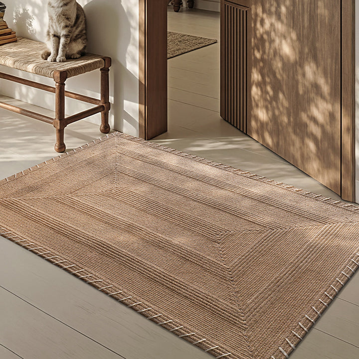 Textured Braided Area Rug Kalsten