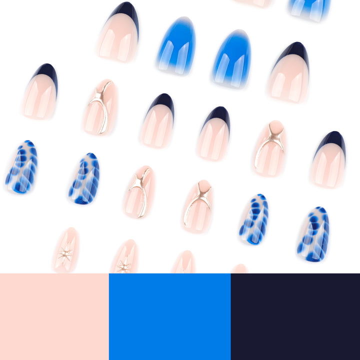 Artful Nail Art in Modern Watercolor Design Kalsten