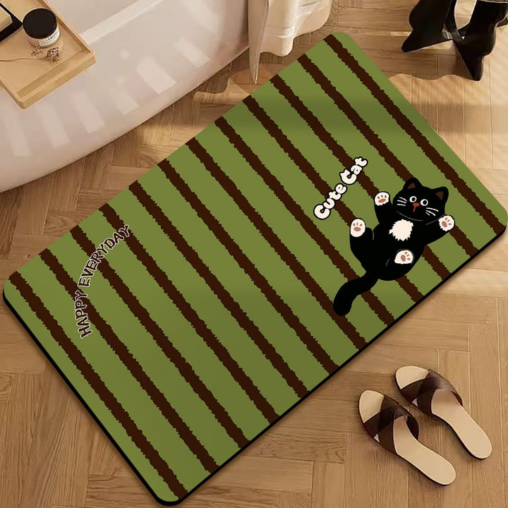 Cartoon-Themed Decorative Door Mat