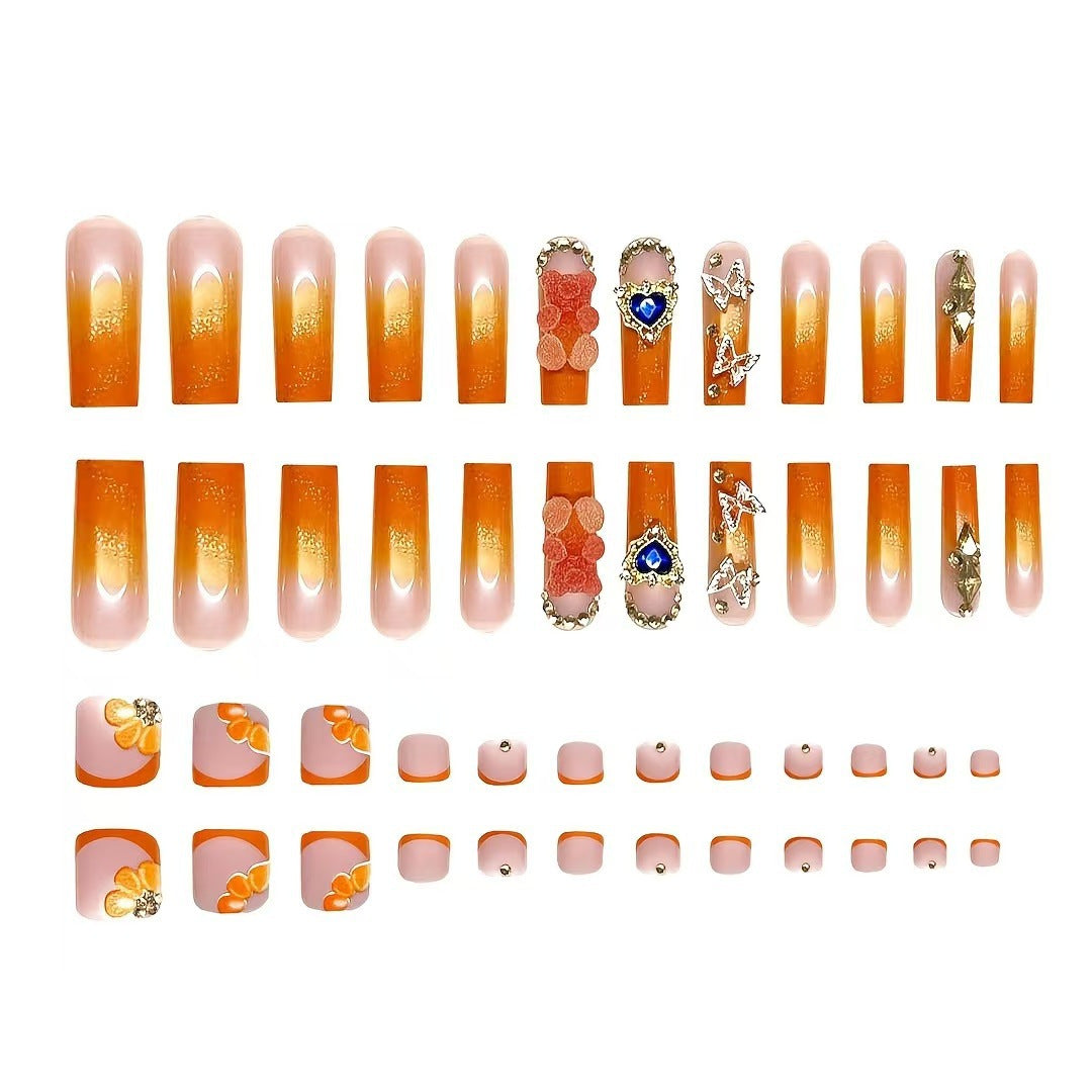 Floral Themed Nail Art Set Kalsten