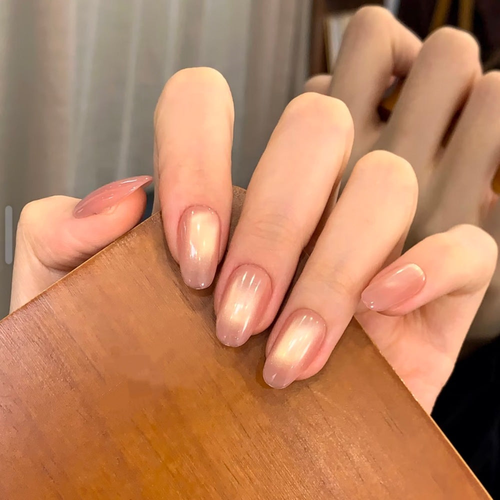 Glossy Ombre Nail Enhancements