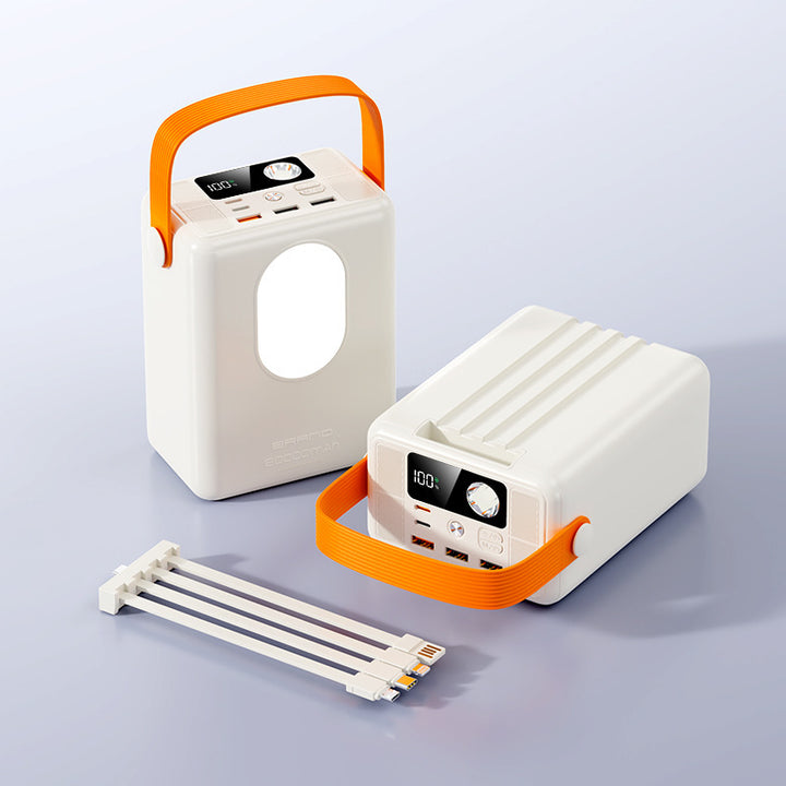 Portable power bank with integrated LED light and multifunctional design Kalsten