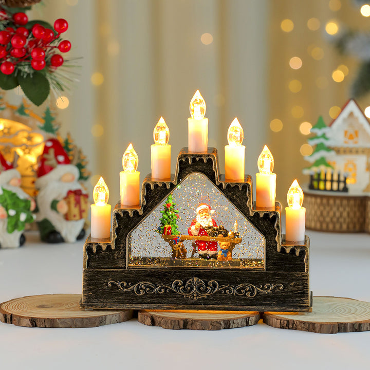 LED Illuminated Christmas Scene Decoration Kalsten