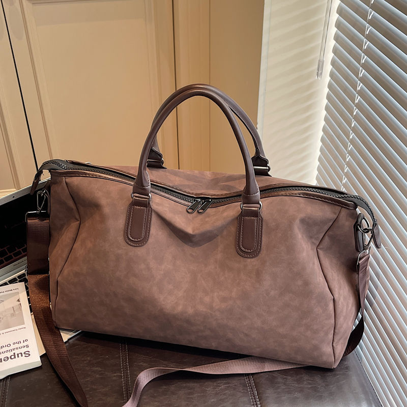 Durable Leather Travel Duffle Bag Kalsten
