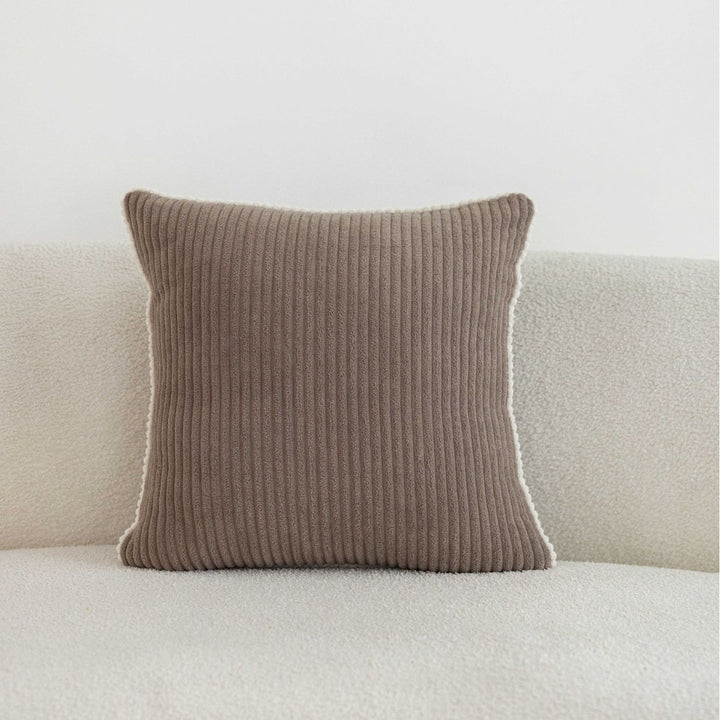 Textured Corduroy Decorative Pillow
