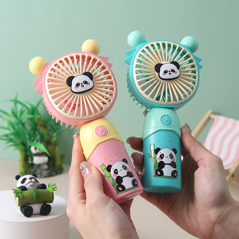 Ladies Portable Mini Fan with Cute Panda Design Kalsten
