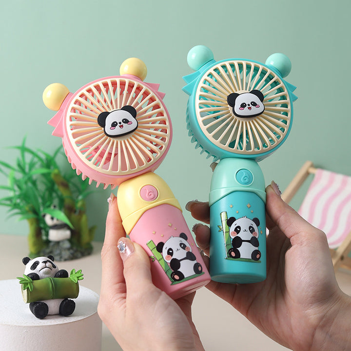 Ladies Portable Mini Fan with Cute Panda Design Kalsten