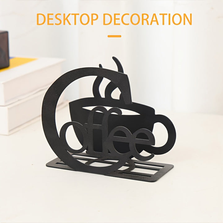 Coffee-Themed Tabletop Organizer