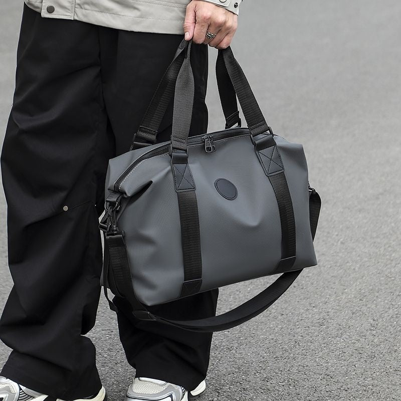 Sporty Travel Bag With Reinforced Interior And Removable Shoulder Strap Kalsten