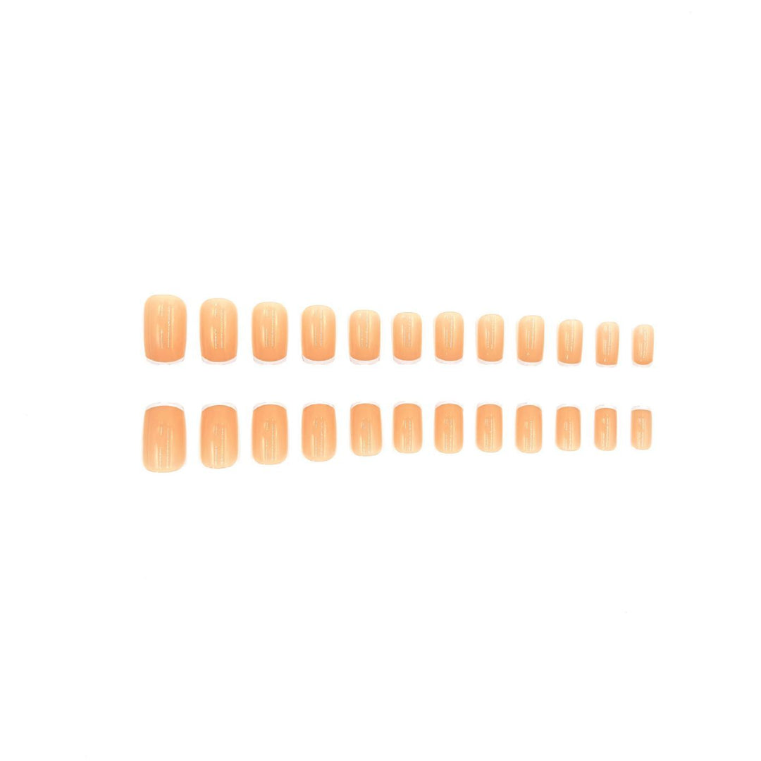 Elegant French Tip Nail Set