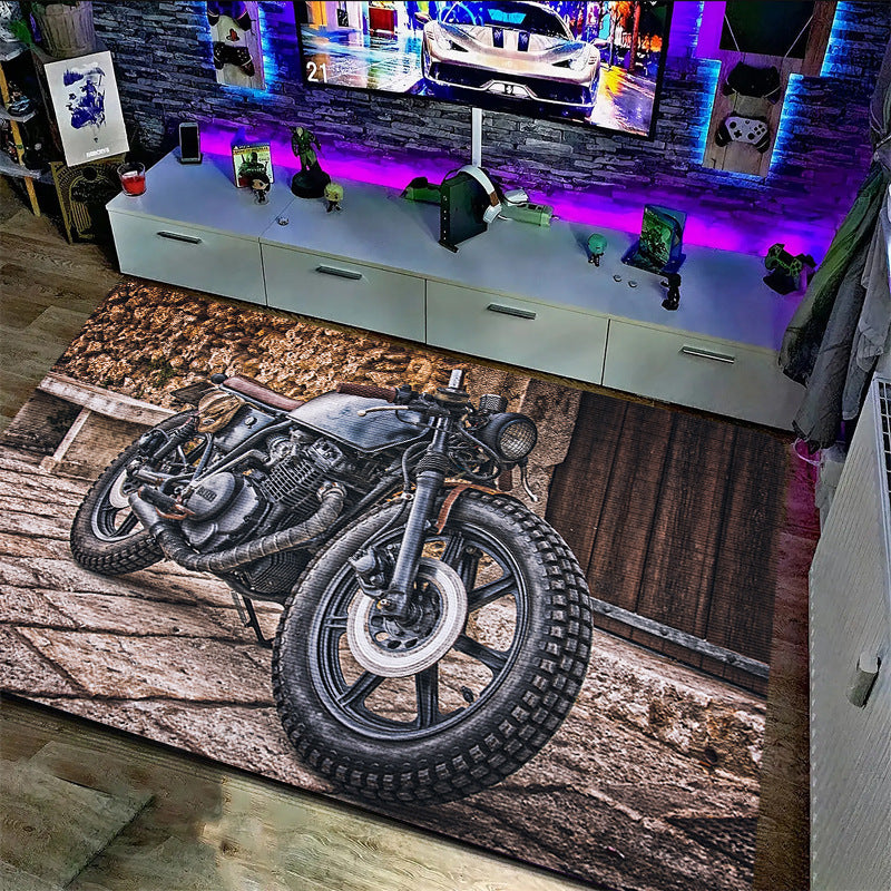 Geometric Print Area Rug Kalsten