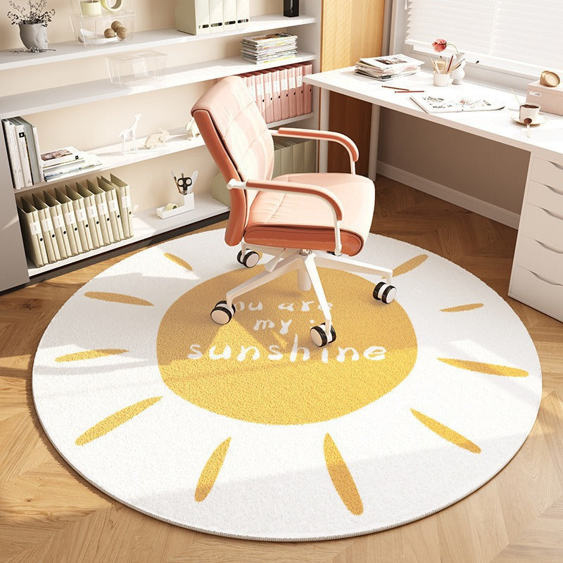 Flower-Shaped Area Rug Kalsten