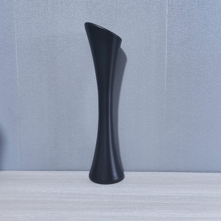 Elegant Sculptural Floor Vase Kalsten