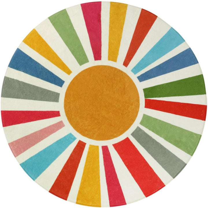 Baseball Round Area Mat